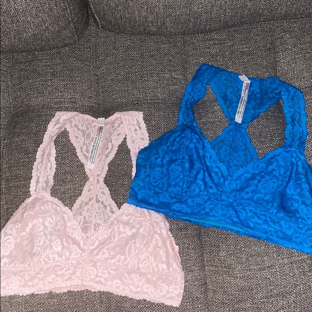 Free People Galloon Lace Racerback bras